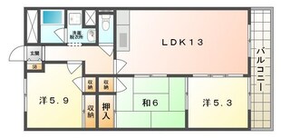 ブランカベルヴィルの物件間取画像